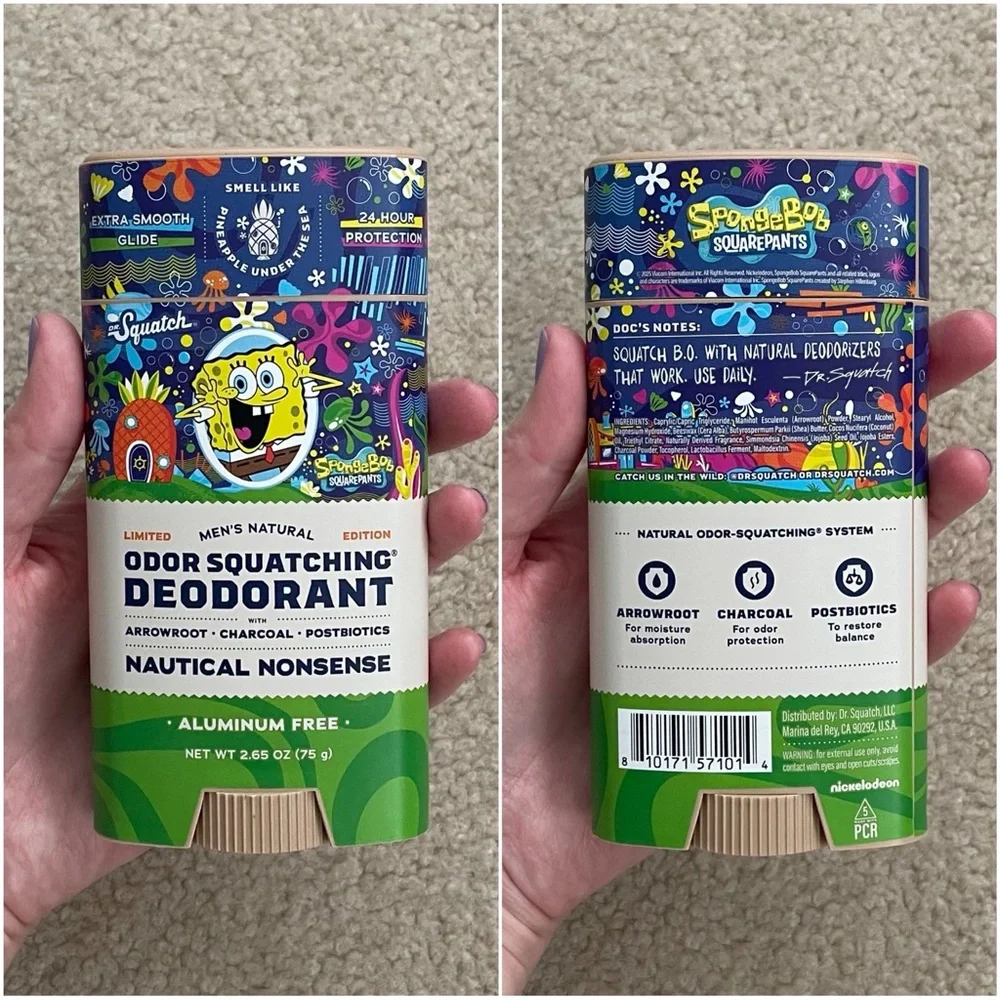 Dr. Squatch Nautical Nonsense, Sea Star Shenanigans Bricc Soap + Deodorant Set